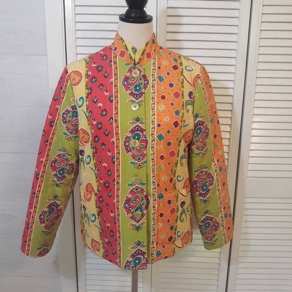 Koret Vintage Y2K Bold Quilted Barn Jacket sz SP - Picture 2 of 9